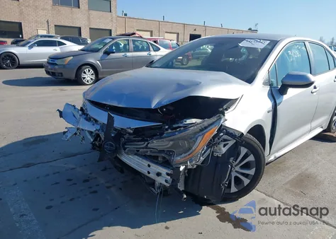 2020 Toyota Corolla Hybrid Le z USA, uszkodzony, nr VIN JTDEBRBEXLJ006285